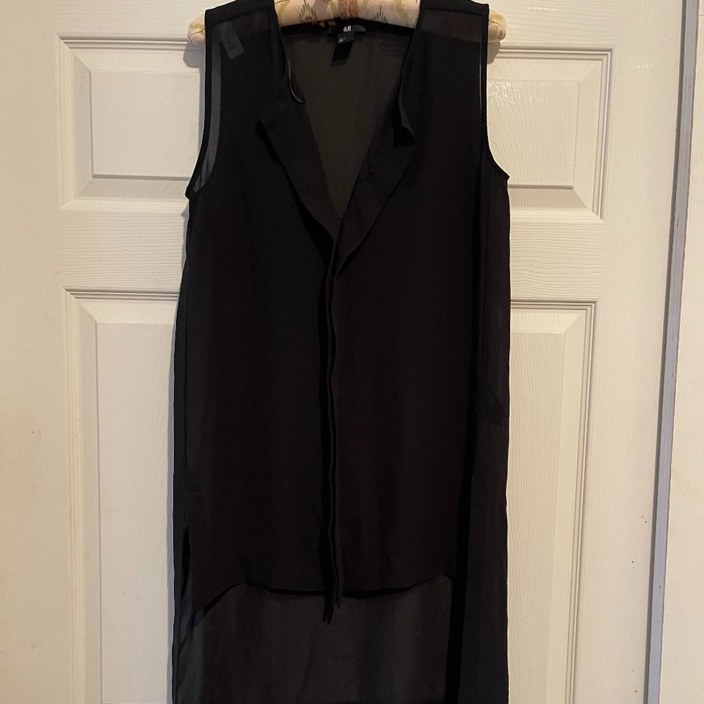 H&M chiffon top